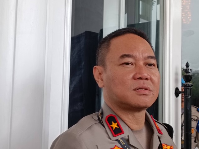 Kepala Biro Penerangan (Karopenmas) DivHumas Polri, Brigjen Pol. Trunoyudo Wisnu Andiko di Tribrata Darmawangsa, Jakarta Selatan, Kamis (29/2/2024). Foto: Hedi/kumparan