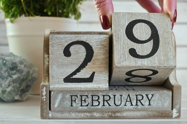 Ilustrasi hari kabisat tanggal 29 Februari. Foto: MargJohnsonVA/Shutterstock