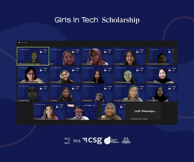 Organisasi non-profit, Girls In Tech Indonesia, kembali mengadakan program Girls In Tech (GIT) Scholarship 2024. Foto: dok. Xendit