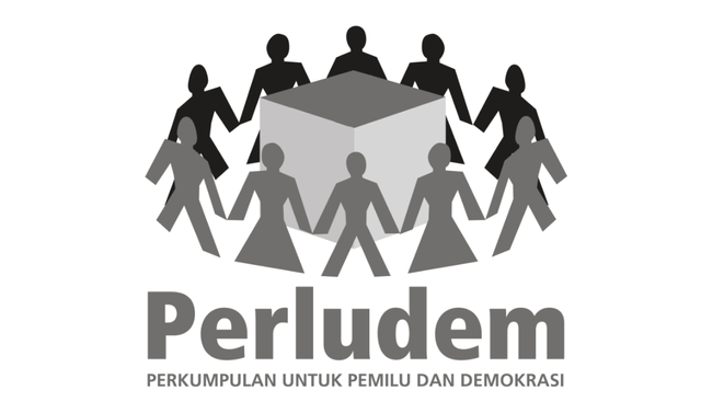 Logo Perludem, organisasi nirlaba tentang kepemiluan. Foto: Dok Perludem.org