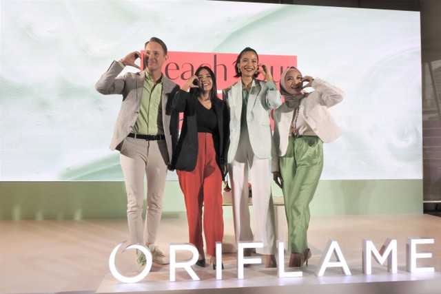 Oriflame gandeng Putri Parino sebagai brand ambassador Oriflame Fragrance. Foto: Dok. Oriflame Indonesia