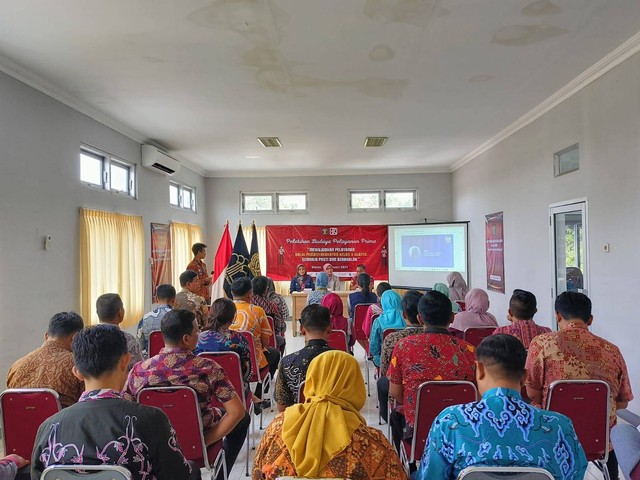 Bermitra dengan Bank BRI, Bapas Klaten Laksanakan Pelatihan Budaya Prima