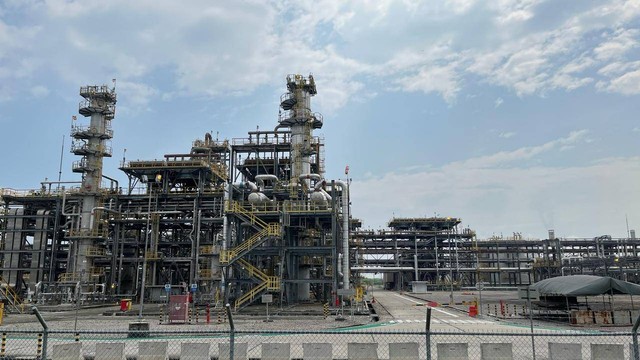 Lapangan Banyu Urip yang dioperasikan ExxonMobil Cepu Limited (EMCL), Jumat (1/3/2024). Foto: Fariza Rizky Ananda/kumparan