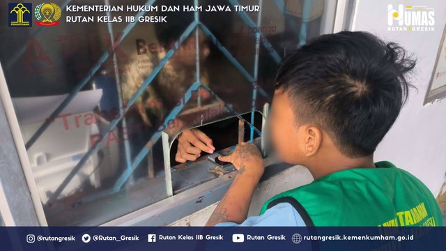 Perekaman Sidik Jari Warga Binaan Rutan Gresik guna Wujudkan Tertib Administrasi