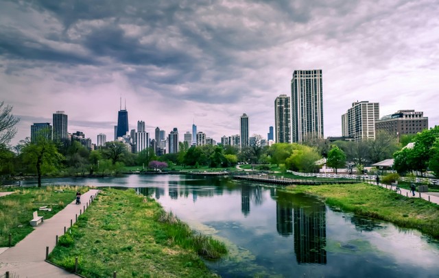 Taman Dukuh Atas. Foto hanya ilustrasi, bukan tempat sebenarnya. Sumber: Pexels/Nancy Bourque