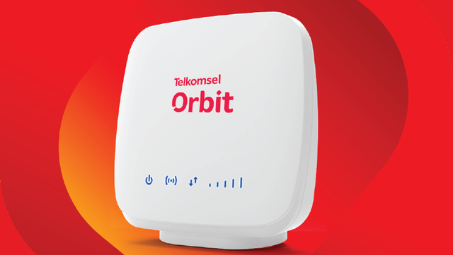 Ilustrasi Orbit Telkomsel. Foto: Telkomsel