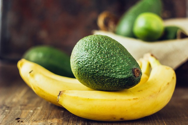 Ilustrasi buah pisang. Foto: Shutterstock