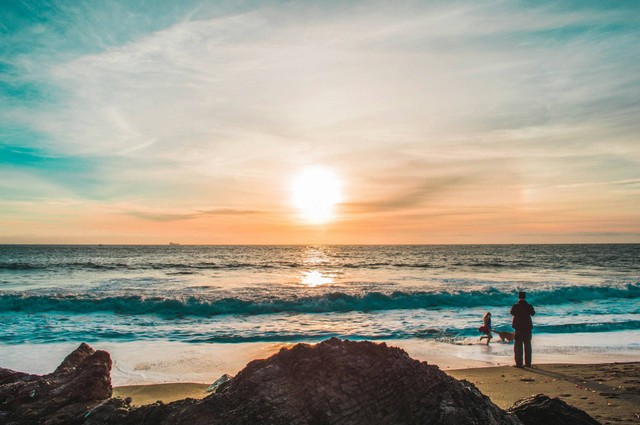 Laut Bekah Gunungkidul. Foto hanya ilustrasi, bukan gambar sebenarnya. Sumber: Unsplash/ Charlie Hang.