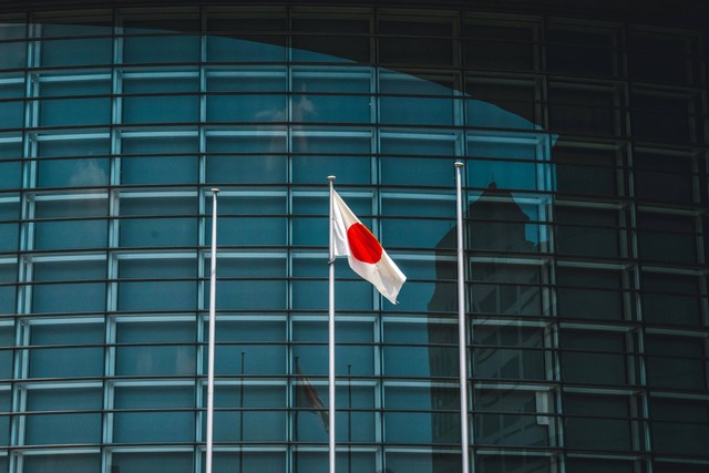 Ilustrasi Nama Bendera Jepang. Unsplash/Romeo A.