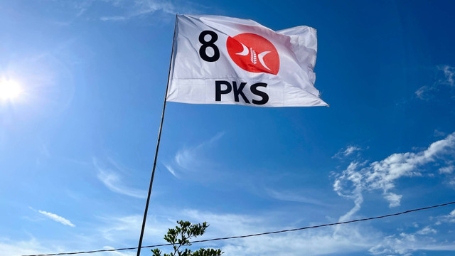 Ilustrasi bendera PKS. Foto: Cunan Lubis/Shutterstock