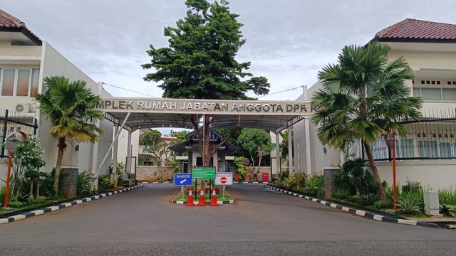 Suasana rumah jabatan anggota DPR RI di Komplek DPR, Ulujami, Kecamatan Pesanggrahan, Jakarta Selatan, Jumat (8/3). Foto: Fadlan Nuril Fahmi/kumparan