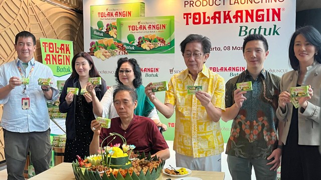 Peluncuran Tolak Angin Batuk oleh Sido Muncul. Foto: Nada Meita N./kumparan