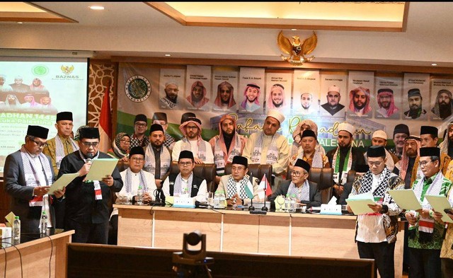 MUI undang ulama Palestina di Gaza untuk dakwah di sejumlah provinsi. Foto: MUI