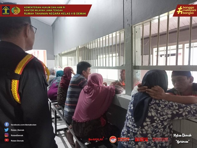 Rutan Demak Terapkan Langkah Preventif Jelang Cuti Bersama