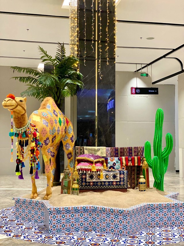 Lippo Malls hadirkan dekorasi khas Timur Tengah dalam Wonderful Ramadan. Foto: Dok. Lippo Malls
