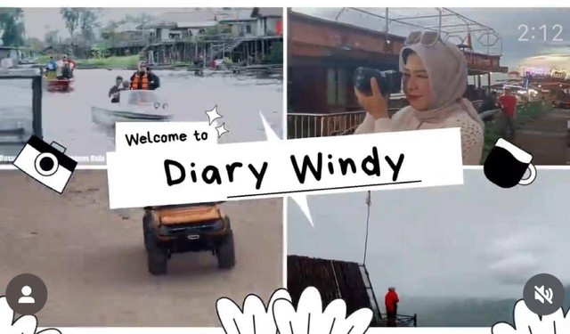 Kepala Disporapar Kalbar, Windy Prihastari promosikan pariwisata Kalimantan Barat lewat akun YouTube pribadinya. Foto: Dok. YouTube Windy Prihastari Official