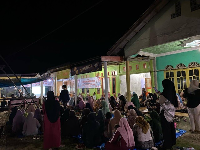 Kampanye salah satu Caleg DPRA asal Aceh Singkil Wanhar Lingga