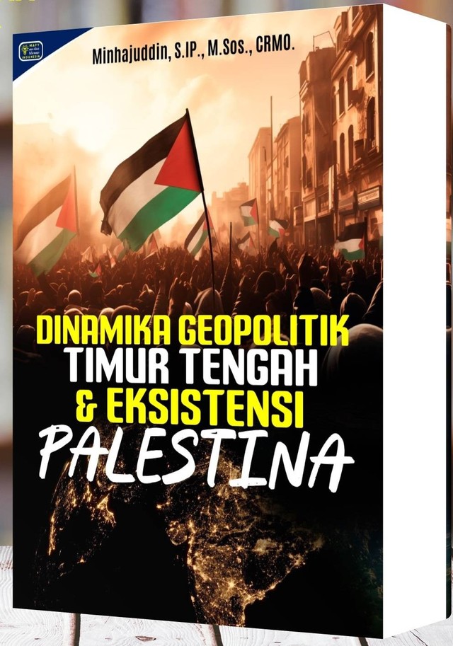 Sampul buku karya pribadi tentang Eksistensi Palestina. Photo: Penerbit Mafy Media