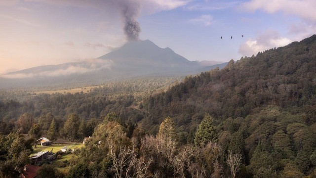 Ilustrasi upaya mitigasi bencana erupsi gunung berapi - Sumber: pexels.com/@jesus-toledo