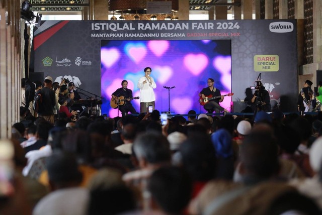 Armand Maulana meriahkan Istiqlal Ramadan Fair. Foto: Dok. Istimewa