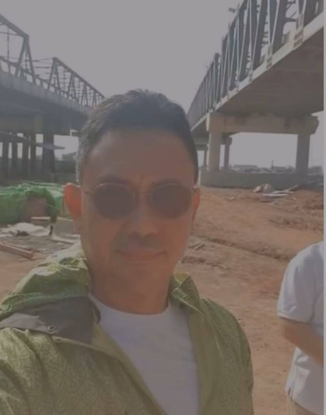 Mantan Wali Kota Pontiana, Edi Rusdi Kamtono melintasi Duplikasi Jembatan Kapuas I. Foto: Dok, Instagram @edikamtono