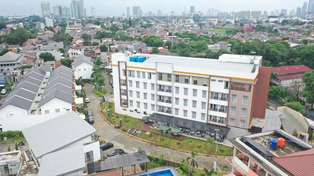 PT Waskita Karya (Persero) Tbk (WSKT) menyelesaikan proyek gedung Hotel Saka dan Apartemen Duren Tiga, Jakarta Selatan, milik PT Bukit Asam Tbk (PTBA). Foto: WSKT