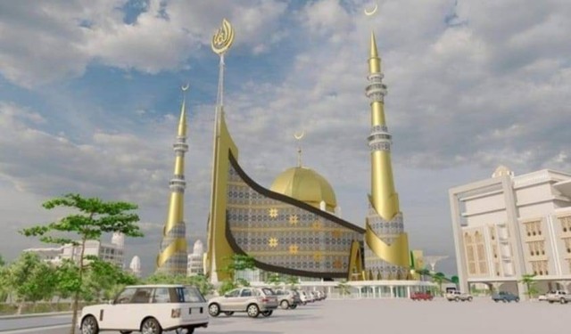 Desain Islamic Center Medan. Foto: Dok. Pemko Medan