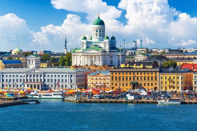 Suasana salah satu kota di Finlandia. Foto: Shutterstock