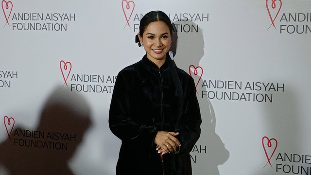 Penyanyi Andien Aisyah saat Melaunching Andien Aisyah Foundation di Panglima Polim, Jakarta Selatan, Rabu (20/3). Foto: Aprilandika Pratama/kumparan