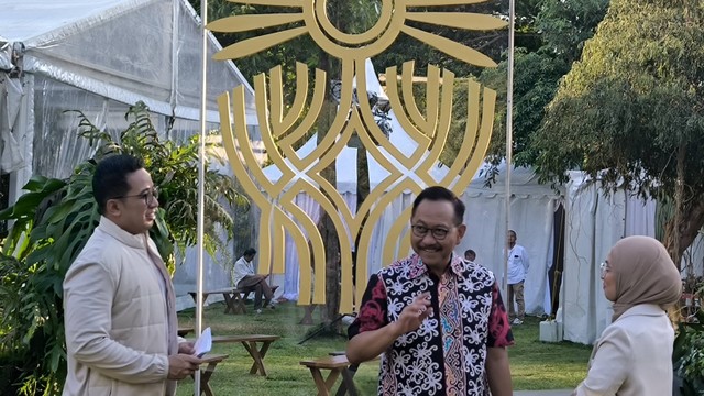 Kepala Badan Otorita, Bambang Susanto di agenda Creating Livable and Lovable Nusantara di Hutan Kota GBK, Jakarta, Rabu (20/3/2024). Foto: Akbar Maulana/kumparan