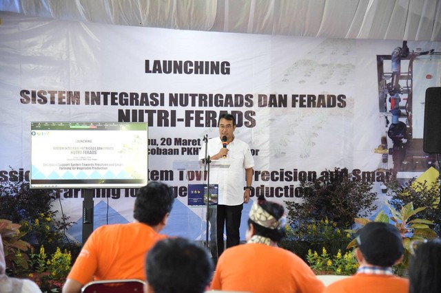 IPB University Launching Nutriferads: Alat Fertigasi dan Irigasi Otomatis