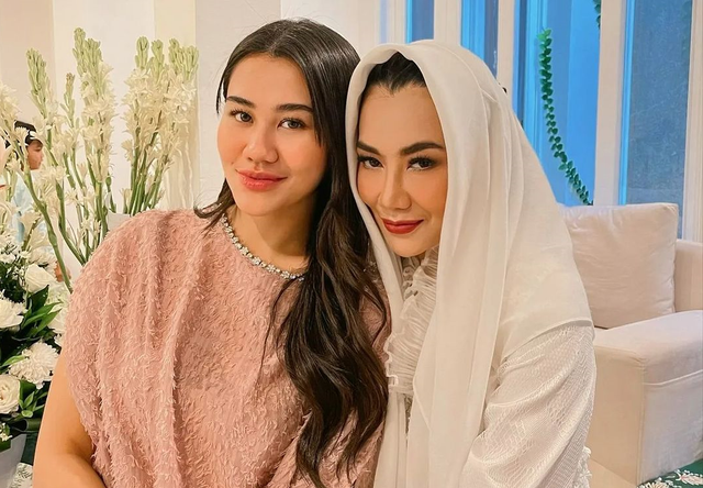 Reza Artamevia dan Aaliyah Massaid. Foto: Instagram/rezaartamevia