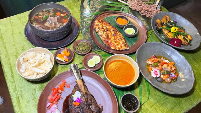 Varian menu buka puasa di restoran Smriti Jakarta, Kamis (21/03). Foto: Ela Nurlaela/kumparan