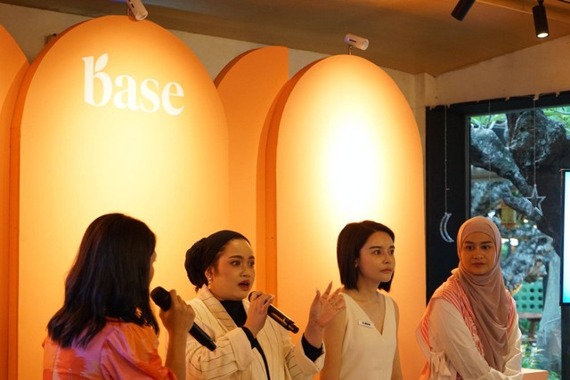 Media Iftar BASE dan peluncuran kampanye "Noor of Youth" di Little Talk Bistro, Urban Forest Cipete, Jakarta Selatan, Rabu (13/3/2024).  Foto: BASE