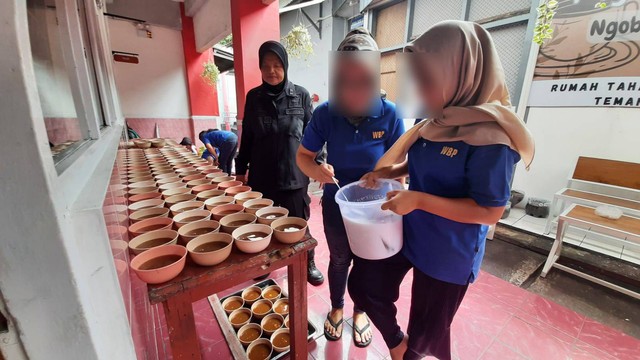 Rutan Temanggung Hadirkan Extra Fooding, Jenang Candil Sebagai Takjil Ramadhan