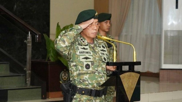 Mayjen TNI Haryanto. Foto: Divif 2 Kostrad