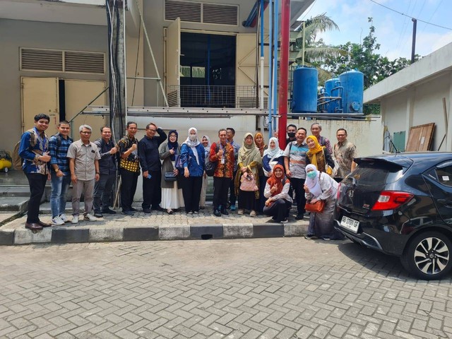 Mahasiswa MARS UMY angkatan 20 berkunjung ke RS PKU Muhammadiyah Gamping Yogyakarta