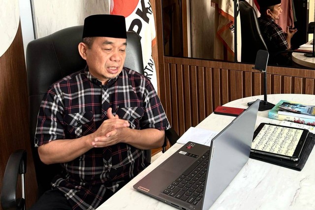 Ketua Fraksi PKS DPR RI, Jazuli Juwaini, Minggu (24/3/2024) Foto: Dok. Istimewa