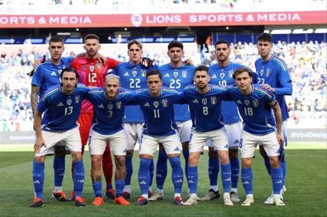 Duel Italia vs Ekuador di Uji Coba. Foto: Charly Triballeau/AFP
