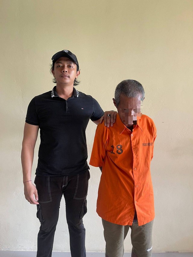 Pelaku pemerkosaan penyandang disabilitas di Pringsewu, Lampung. | Foto: Humas Polres Pringsewu