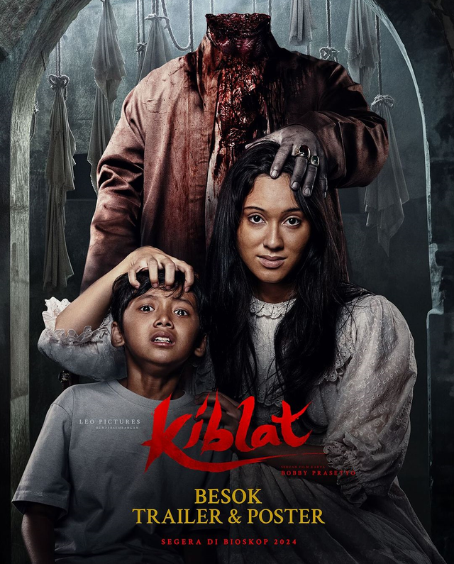 Poster film Kiblat. Foto: Instagram/leopicturesofficial_.