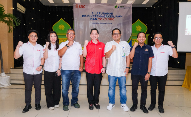 BPJS Ketenagakerjaan dan PT SRC Indonesia Sembilan (SRCIS) menggelar silaturahmi di Cirebon, Jumat (22/3/2024). Foto: Dok. Istimewa