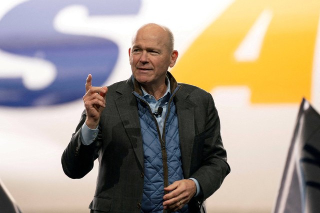 CEO Boeing, Dave Calhoun. Foto: David Ryder/REUTERS