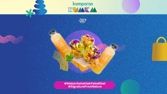 Salad Eta terpilih menjadi salah satu pemenang bantuan promosi UMKM di Festival UMKM 2023. Foto: kumparan