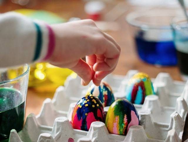  Ilustrasi telur Paskah. Foto: Pexels. 