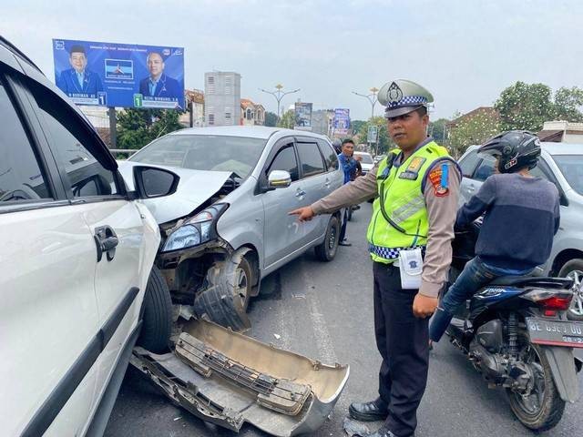 Ilustrasi Kecelakaan di Jalan Teuku Umar, Bandar Lampung. | Foto: Sinta Yuliana/Lampung Geh