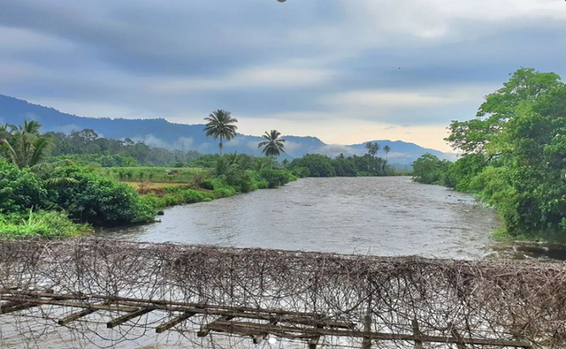 Keindahan Alam Jorong Buluh Kasok, Kecamatan Sangir Jujuan, Kabupaten Solok Selatan. Foto: sandapatrisia/Instagram