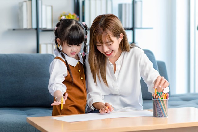 Ilustrasi Ibu dan Anak Foto: Bangkok Click Studio/Shutterstock