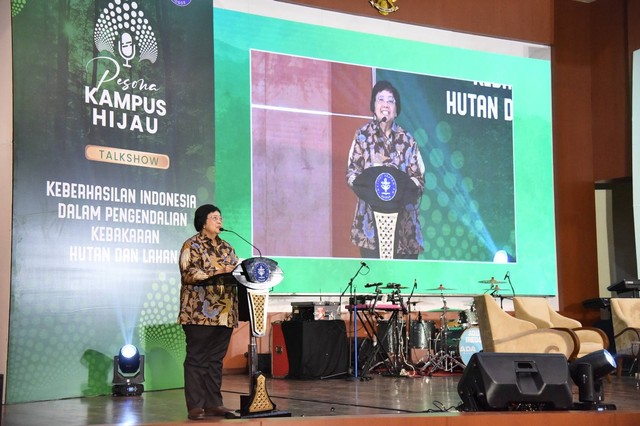 Hadir di IPB University, Menteri LHK Bahas Pengendalian Karhutla di Indonesia