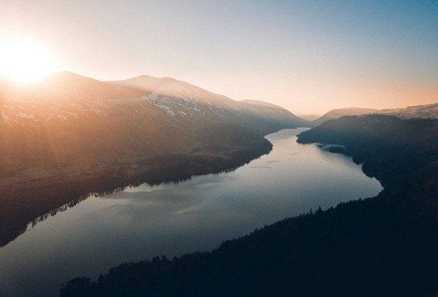 Lembah Rubuh Siluk Selopamioro Bantul. Foto hanya ilustrasi, bukan gambar sebenarnya. Sumber: Unsplash/ Jack Anstey.